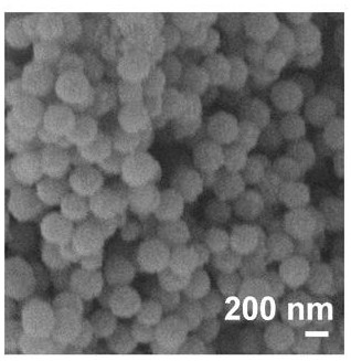 Preparation method and application of vesicular phosphate ion functionalized cobalt oxide nano material