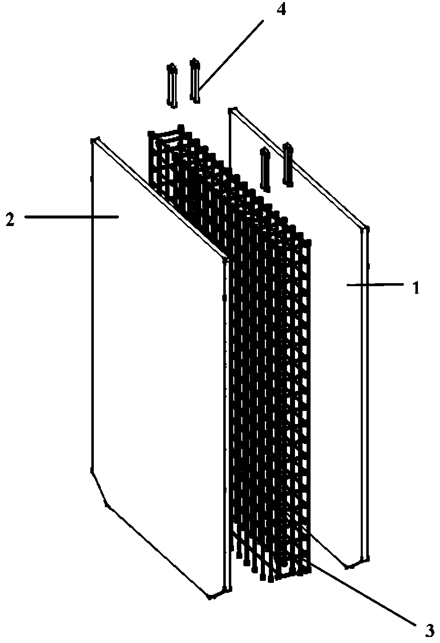 Construction method of rapid partition wall for water-containing building and pipe culvert