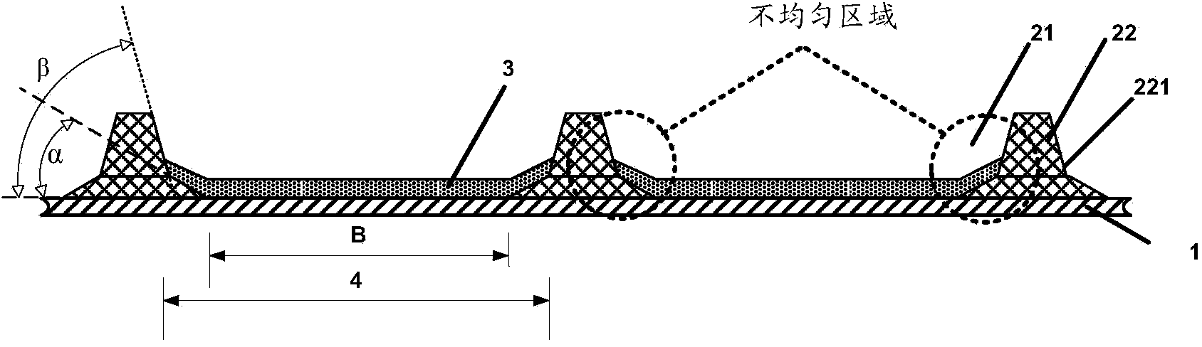 Display panel provided with pixel defining layer and manufacturing method of pixel defining layer