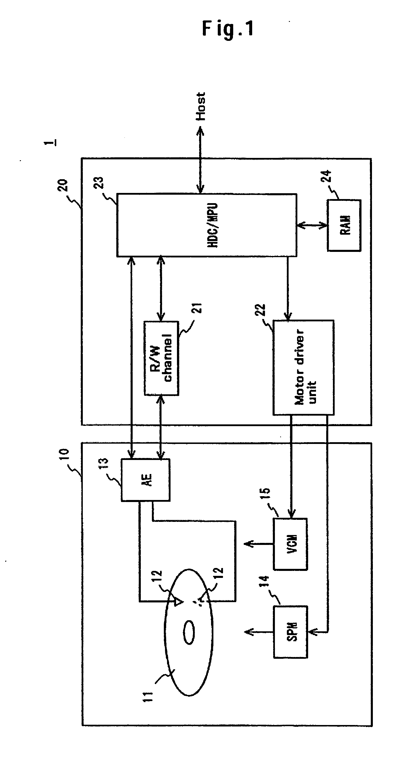Disk drive, positioning method for head, and servo system