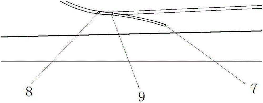 Ground L-shaped gas extraction drill hole