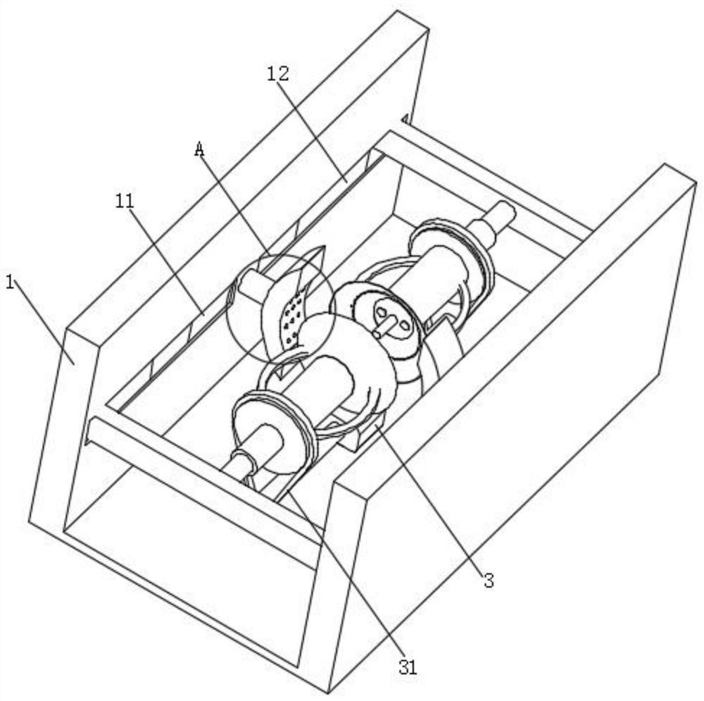 Intelligent corner polishing equipment based on circular lens