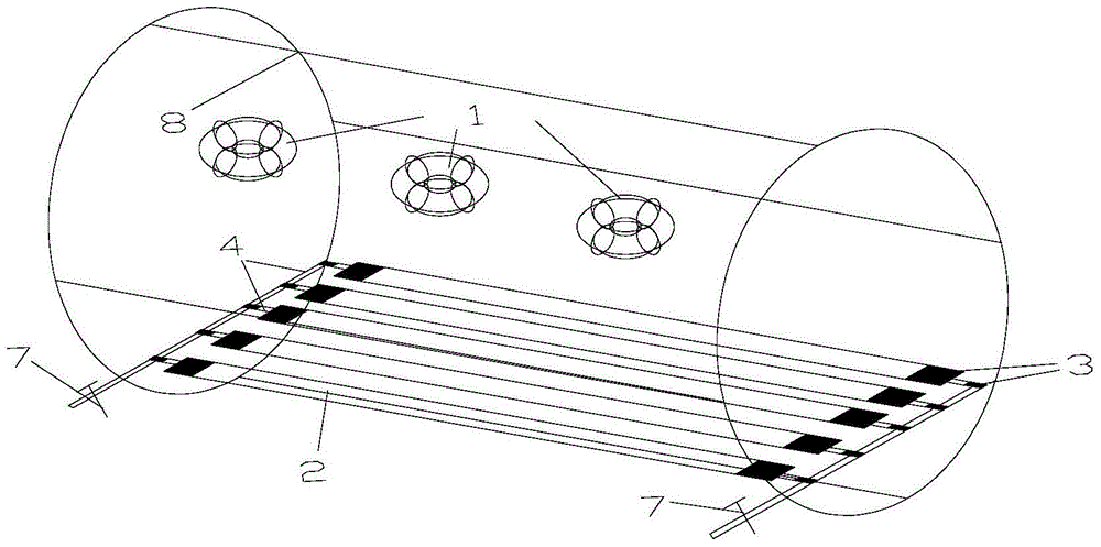 Device and method for rapid drainage and consolidation of dredged sediment in rivers and lakes with high clay content