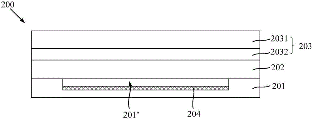 OLED (organic light emitting diode) display screen with touch function and preparation method of display screen