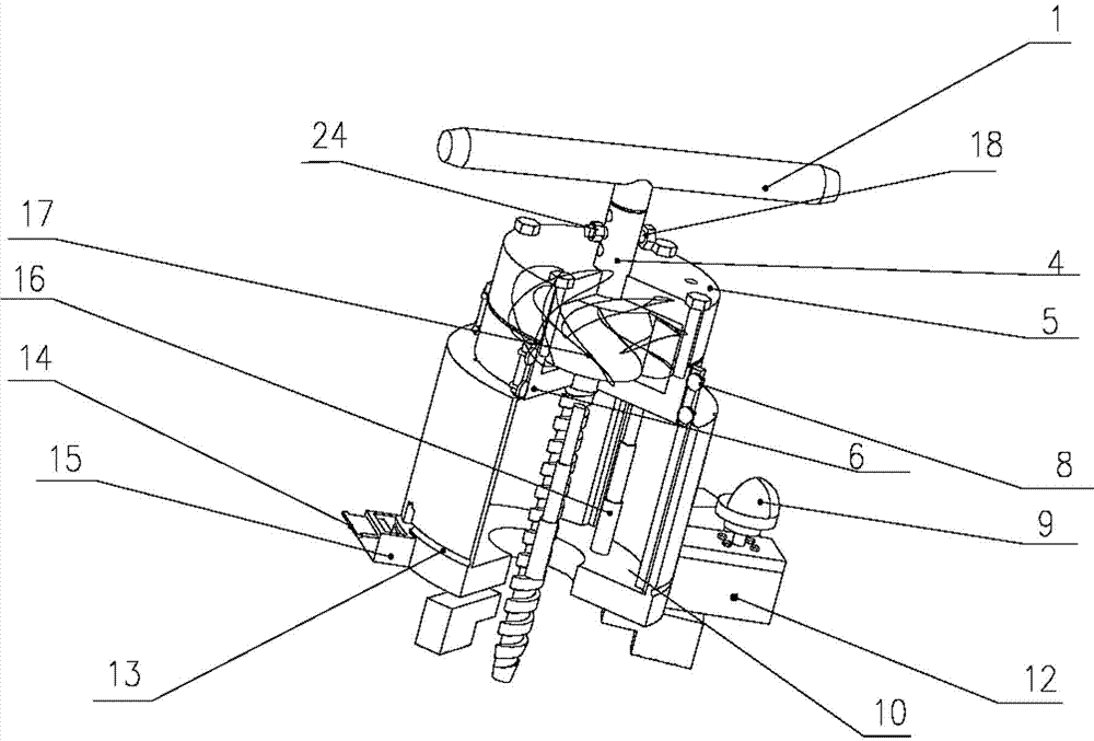 Hydraulic manual drill