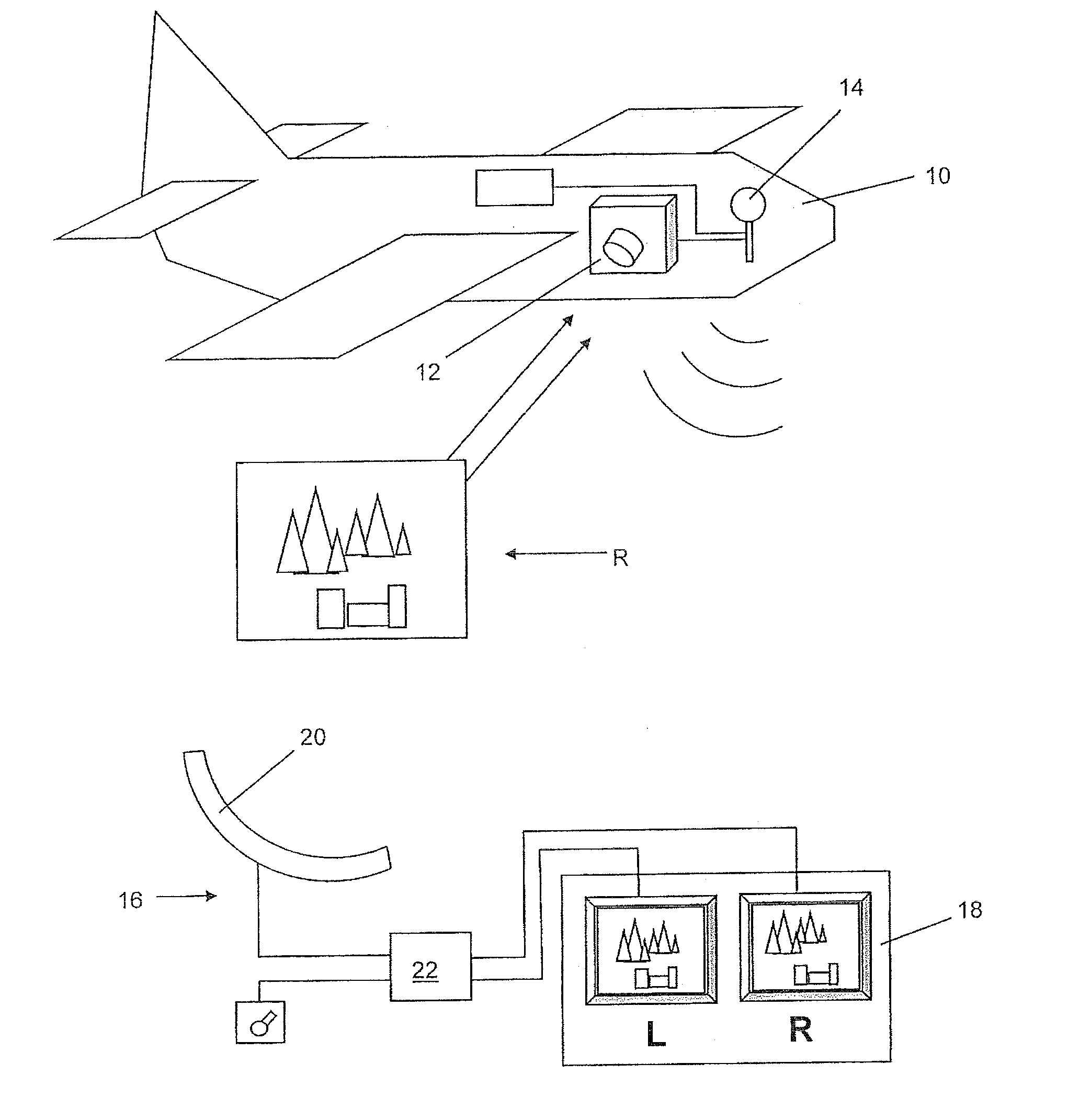 Method and apparatus for displaying stereographic images