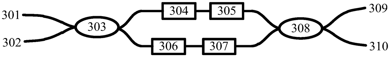 Phase decoding method and device based on polarization orthogonal rotation, and quantum key distribution system