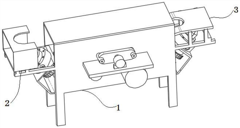 A rotating cleaning device for finished bearings