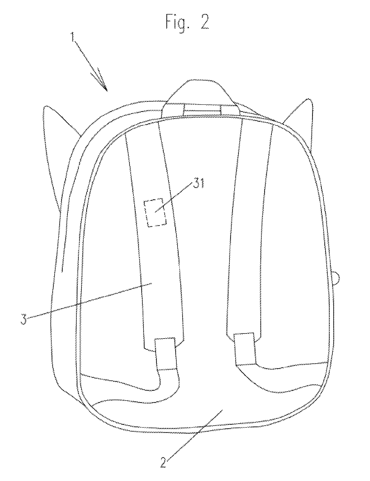 Interactive backpack