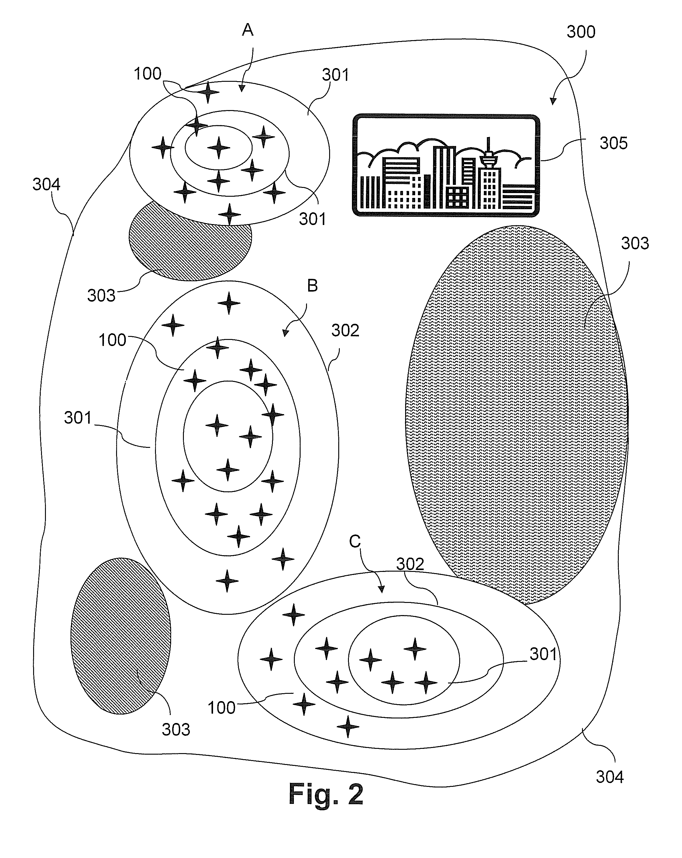 Method for enhancement of a wind plant layout with multiple wind turbines