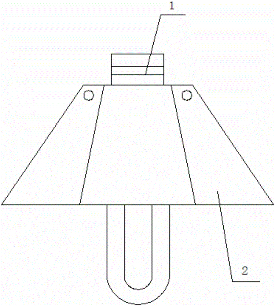 Preparation method of reflecting cover forming material for energy saving lamp