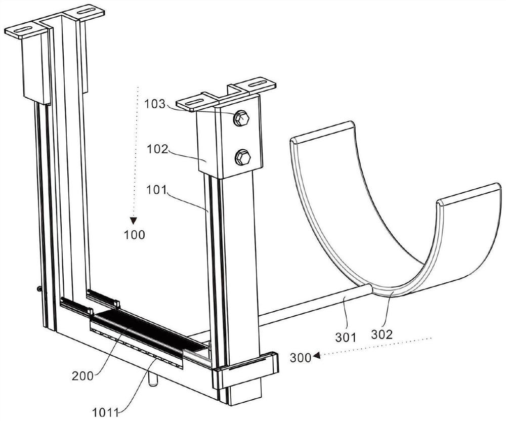 Restraining device with posture adjusting function for animal husbandry and veterinary surgeries