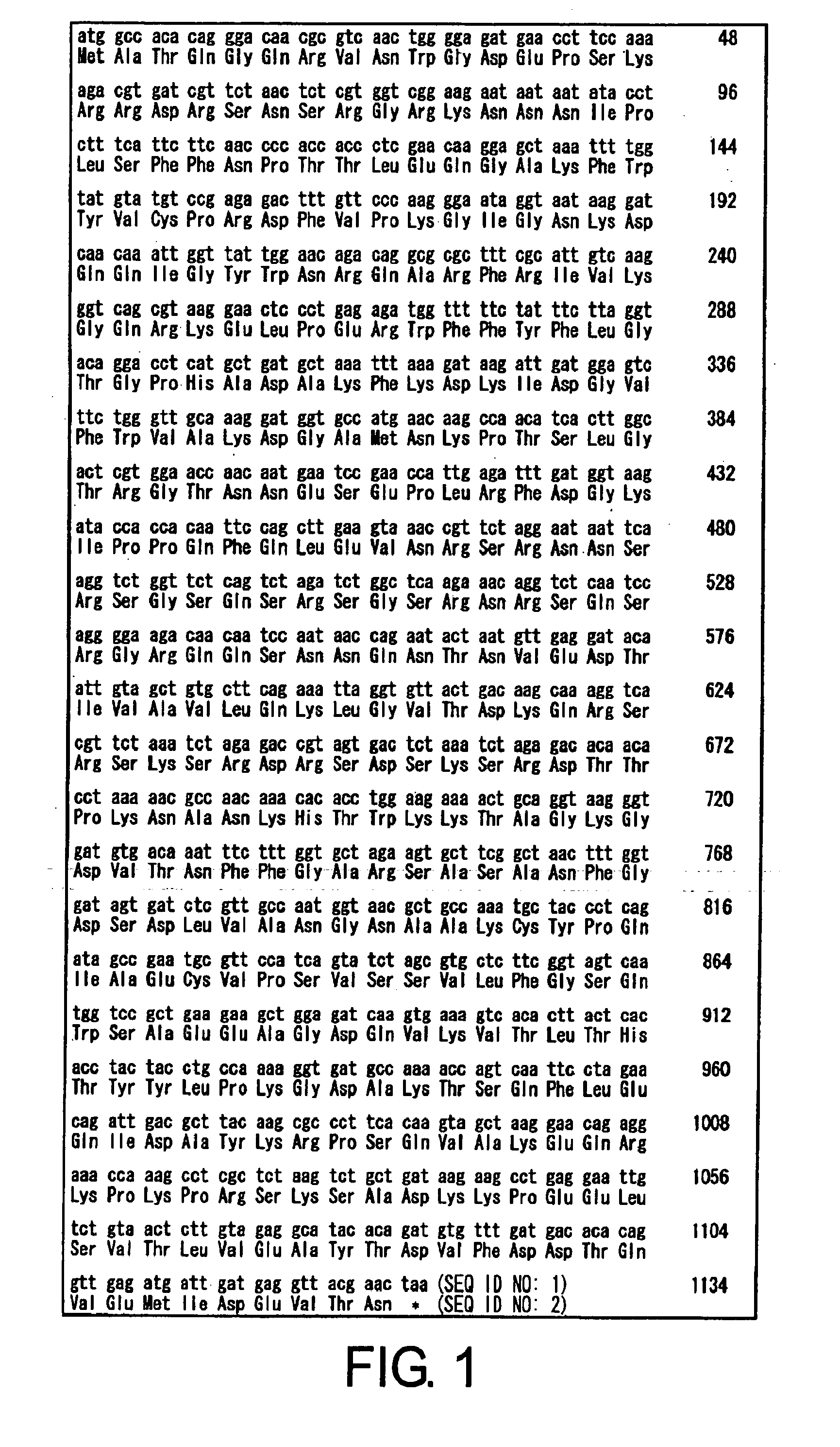 Feline infectious peritonitis vaccine