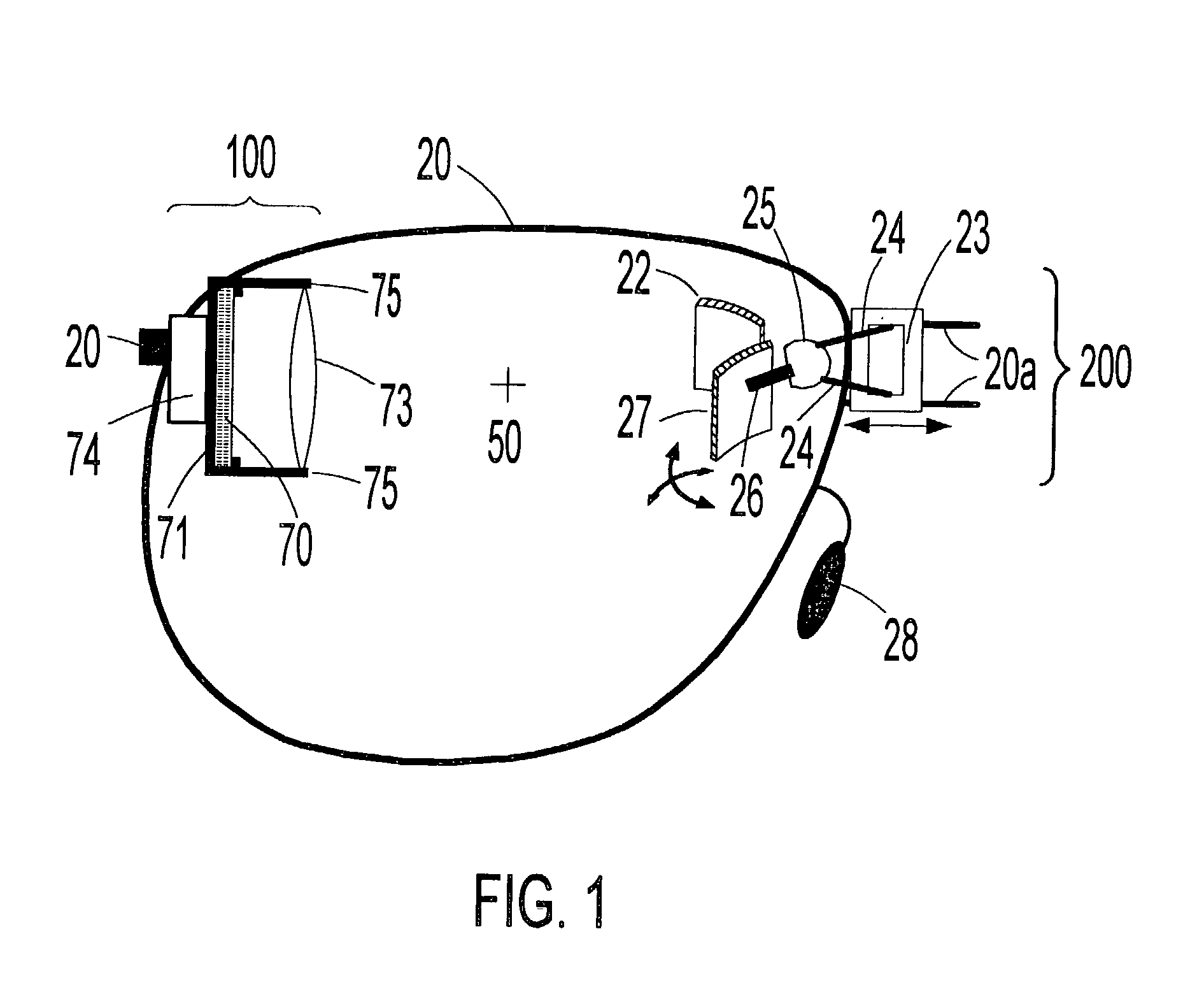 Virtual display apparatus for mobile activities