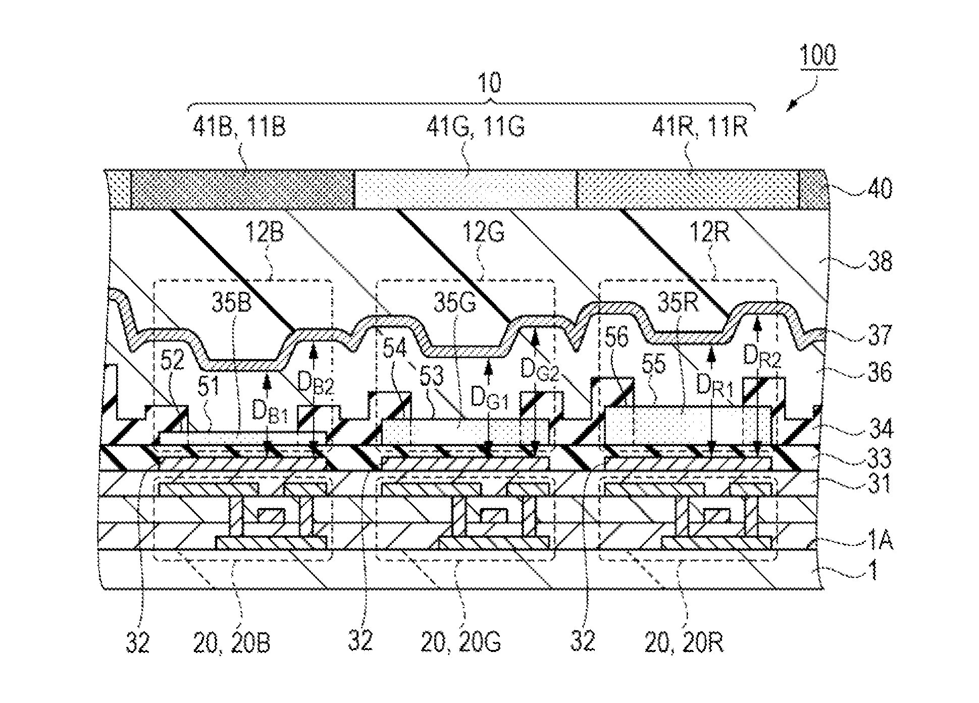 Organic electroluminescence device and electronic apparatus