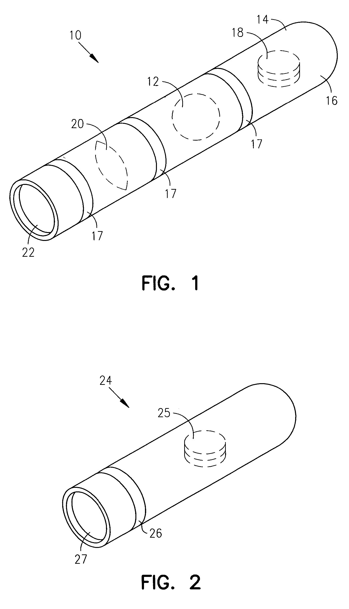 Device and method for treatment of external surfaces of a body utilizing a light-emitting container