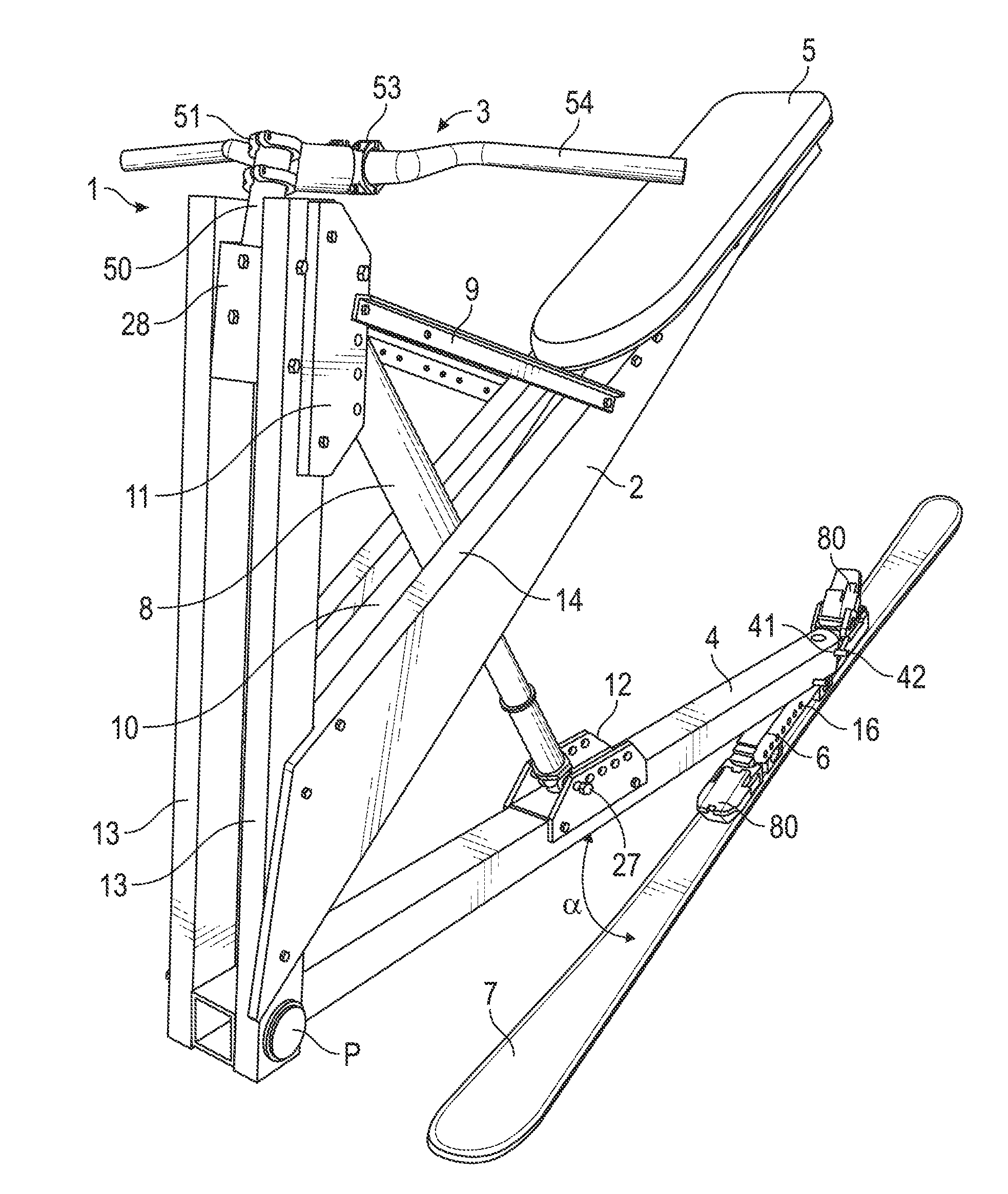 Skiing apparatus