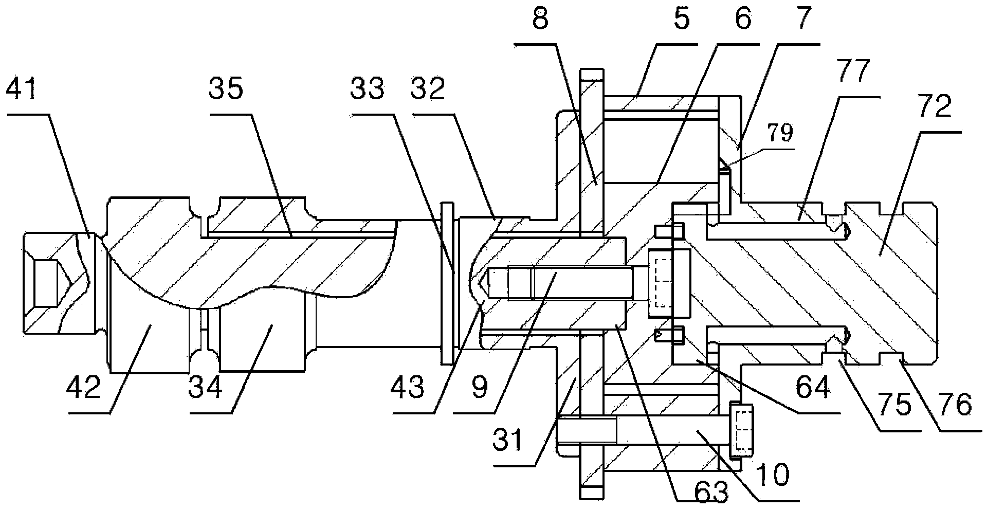 Air inlet phase continuously adjustable device for single-cylinder and single-overhead-camshaft engine