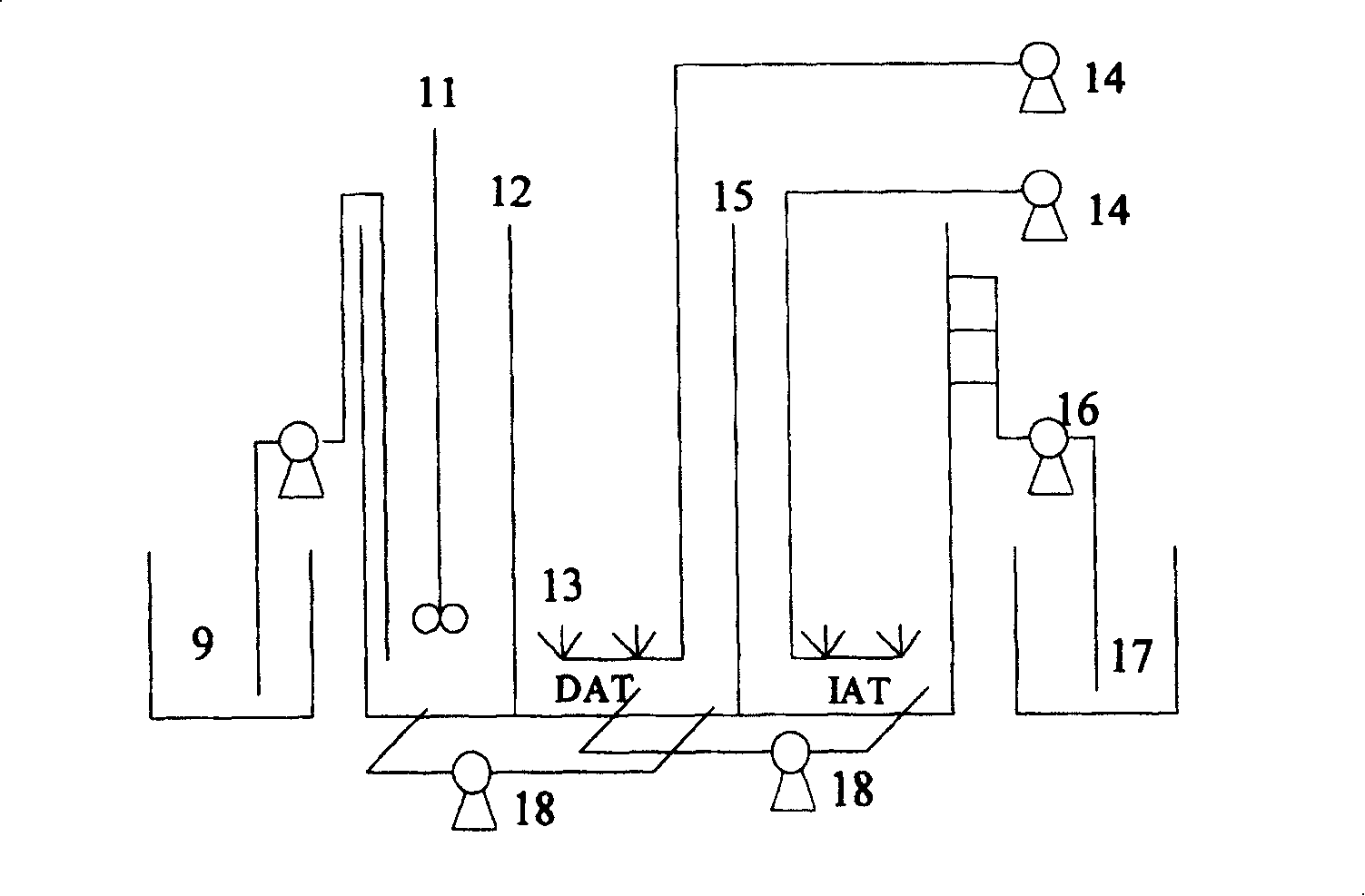 Method for treating wastewater from ADC vesicant, and integrated plant