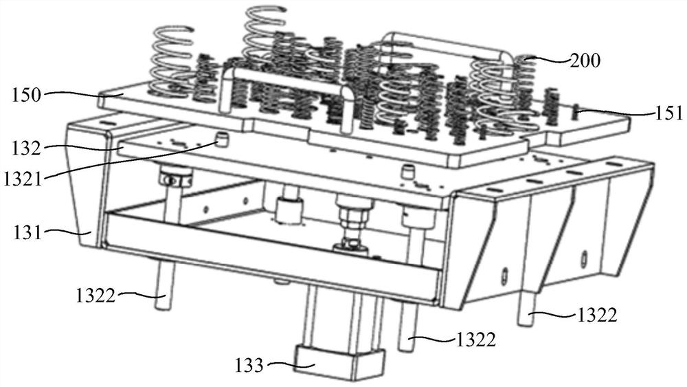 Brake valve spring detecting and sorting system and sorting method