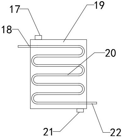 A refined hydrogen recovery device used in pta production process