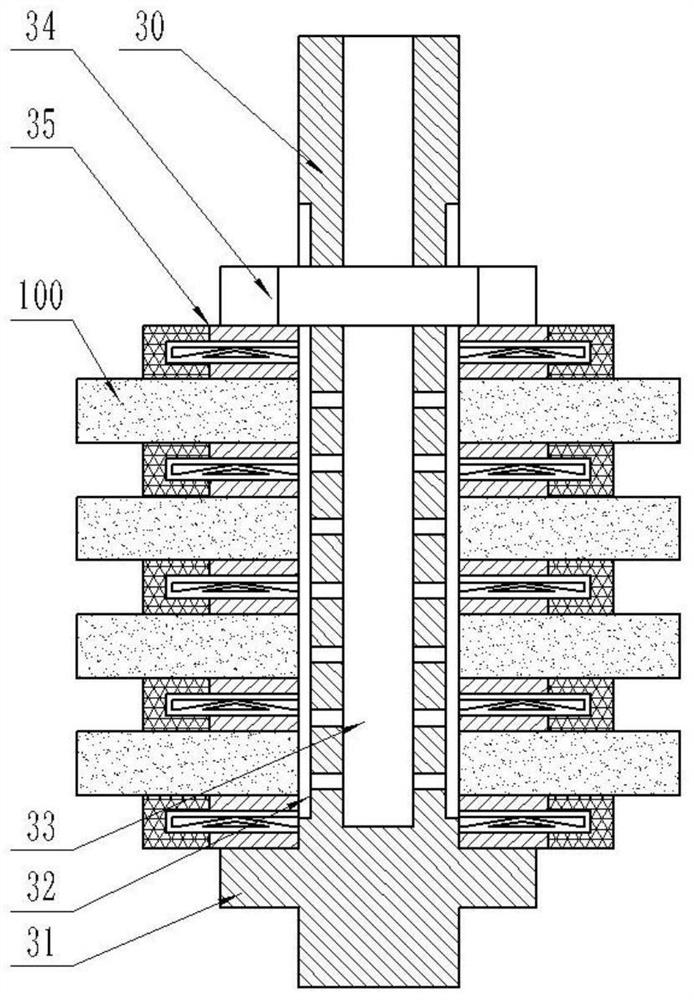 An airtight control device and method applied to electroplating grinding wheel