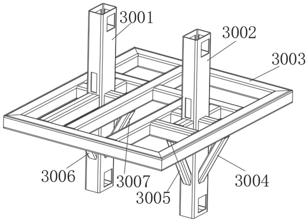 Stacking and discharging mechanism for storage and using method