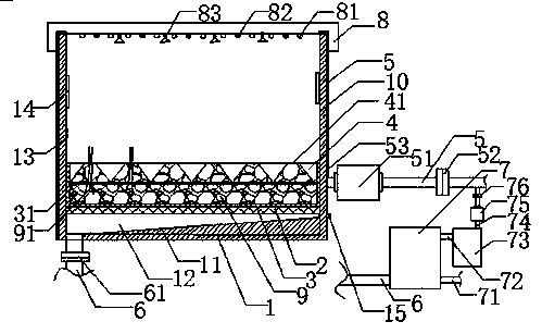 Device for indoor cultivation of dendrobium huoshanense