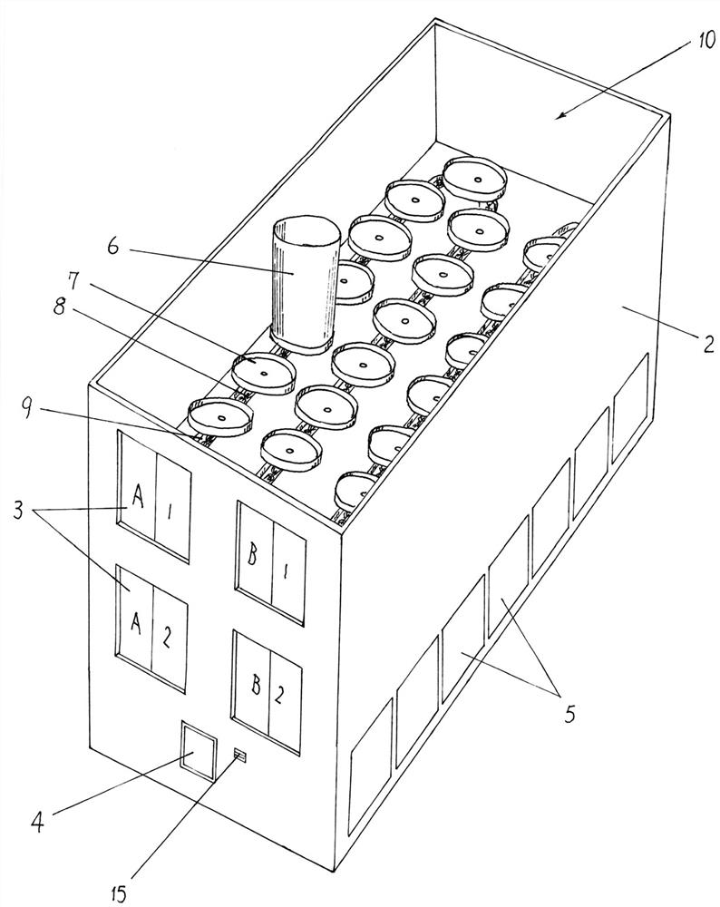 Community group buying delivery and recyclable garbage sorting and recycling integrated vehicle and delivery and recycling method