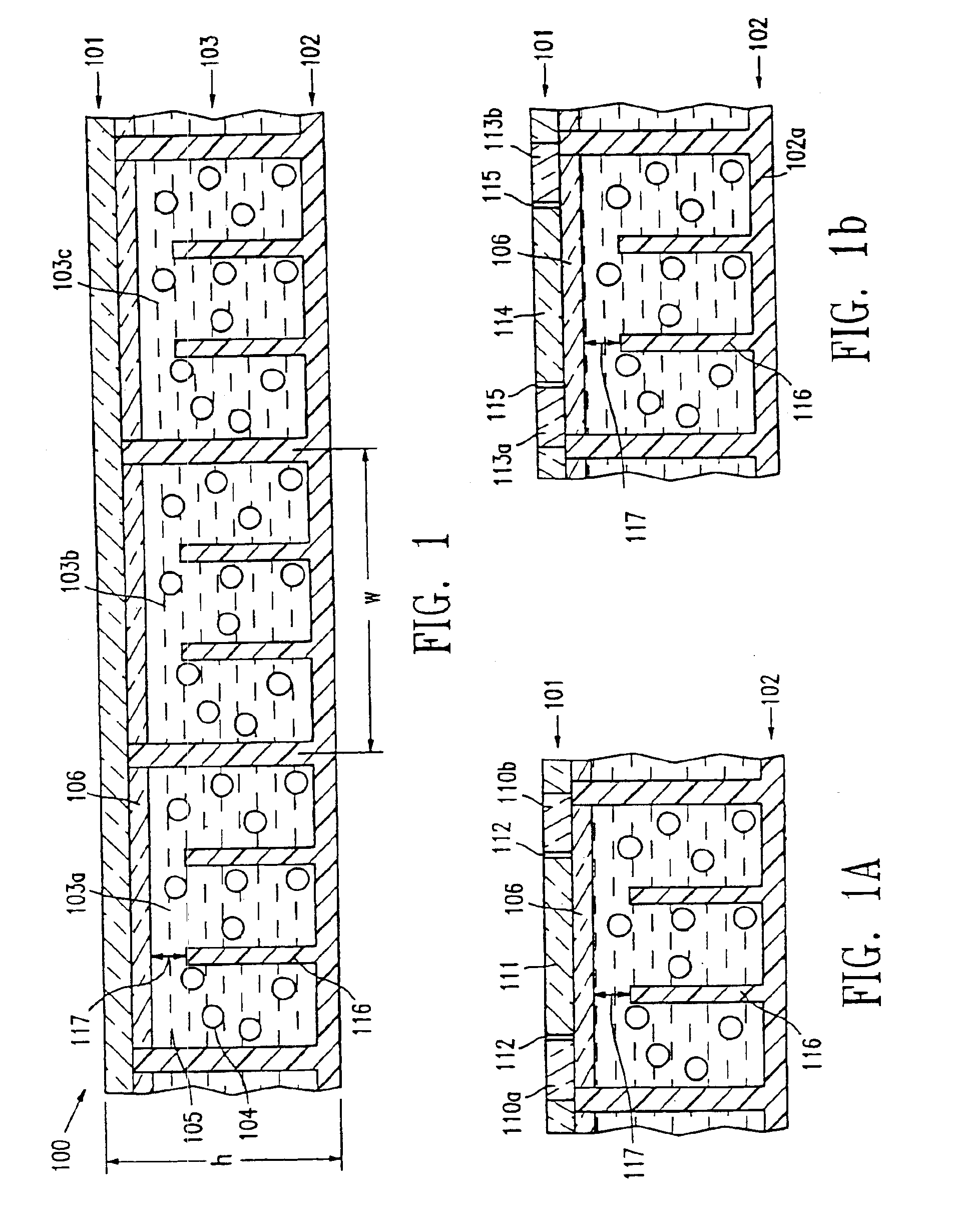 Electrophoretic display with sub relief structure for high contrast ratio and improved shear and/or compression resistance