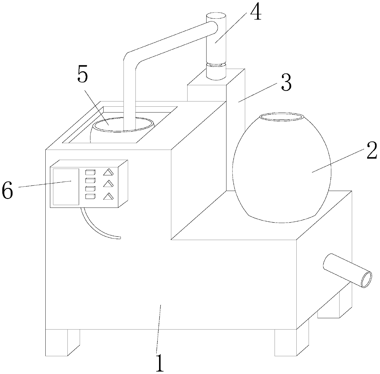 A rare earth metal element mass deflection attraction and magnetic interception separation device