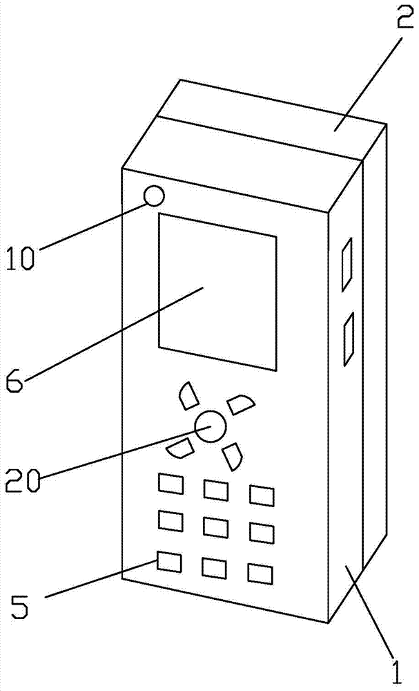 Wireless mobile terminal equipment for it equipment mobile inspection platform