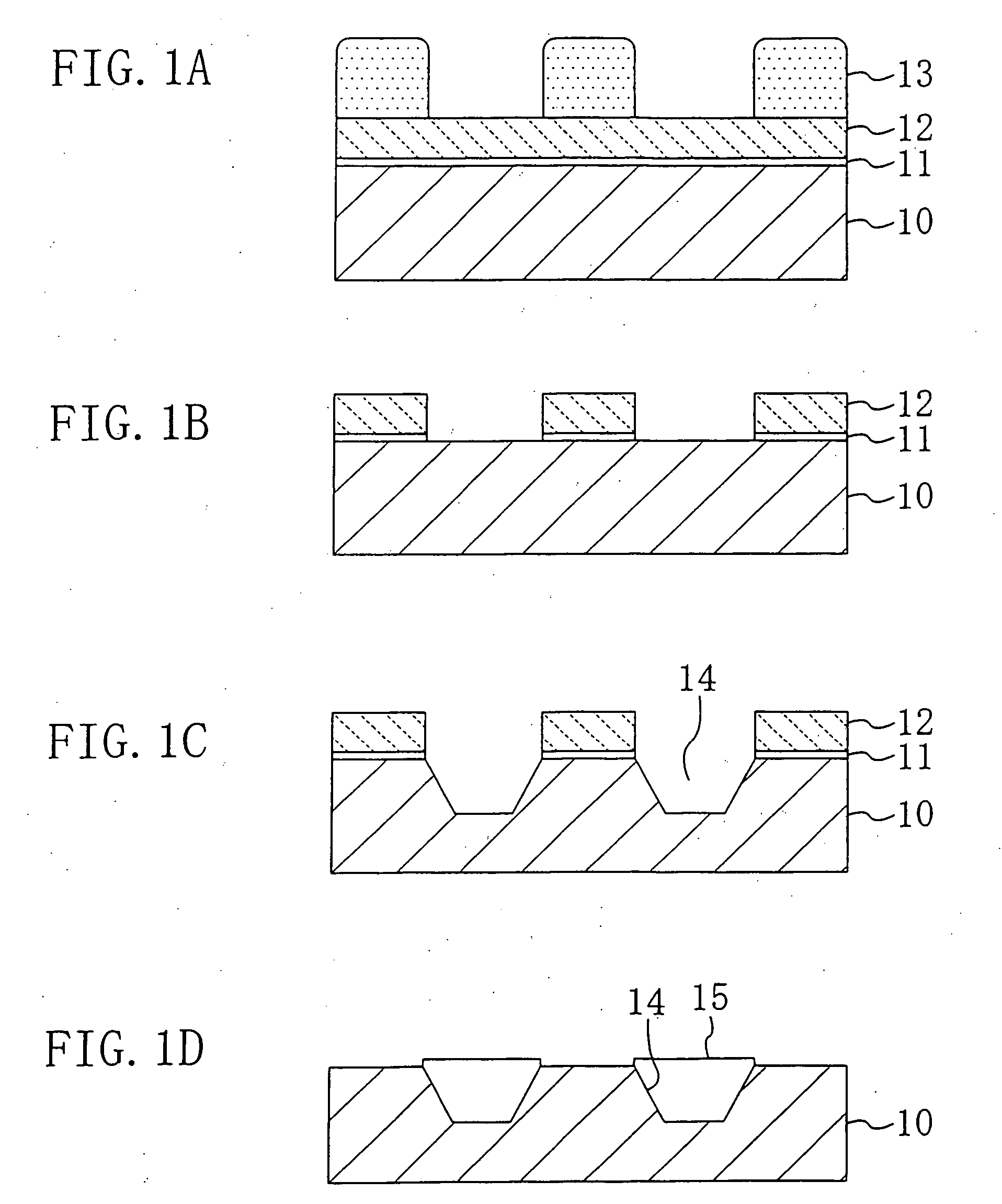 Dry etching method, fabrication method for semiconductor device, and dry etching apparatus
