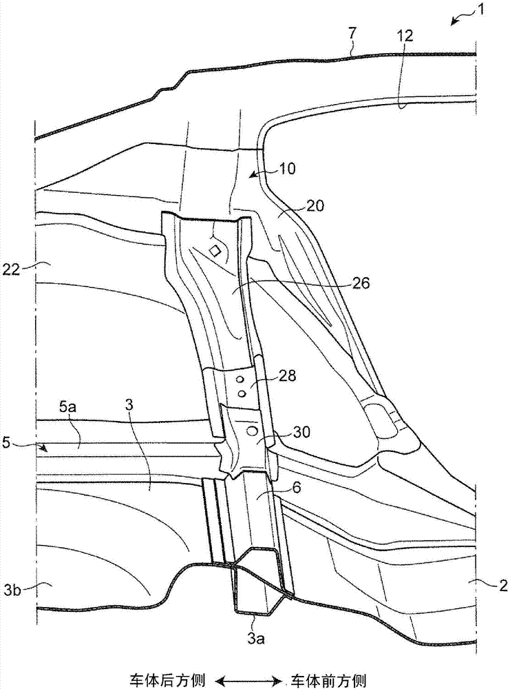 Side vehicle-body structure of automotive vehicle