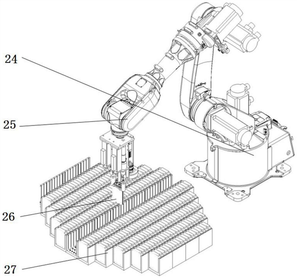 Actuator and assembling system and method for assembling T/R assembly of array antenna