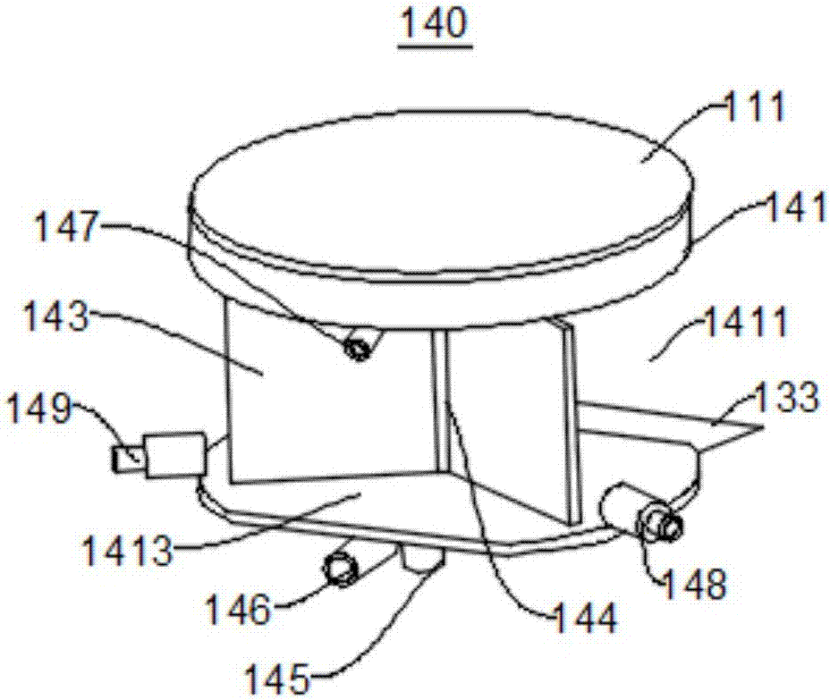 Suspended garbage collecting device