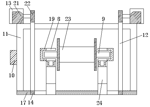 A cable retractable device for electric power test