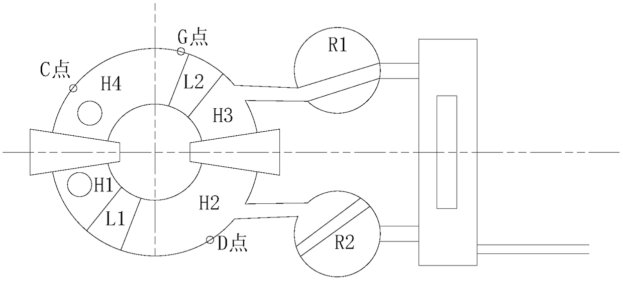 Straight-axis turntable turbo-cylinder engine