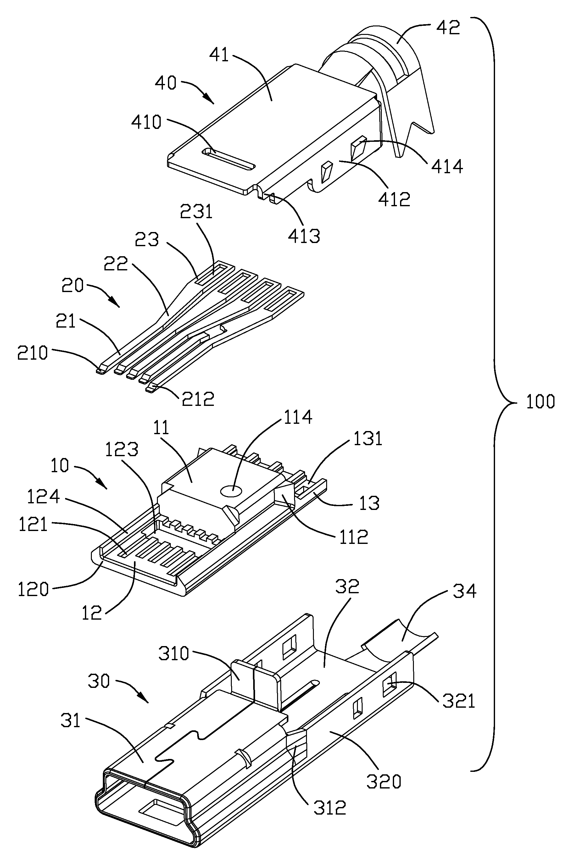 Electrical connector with improved contacts