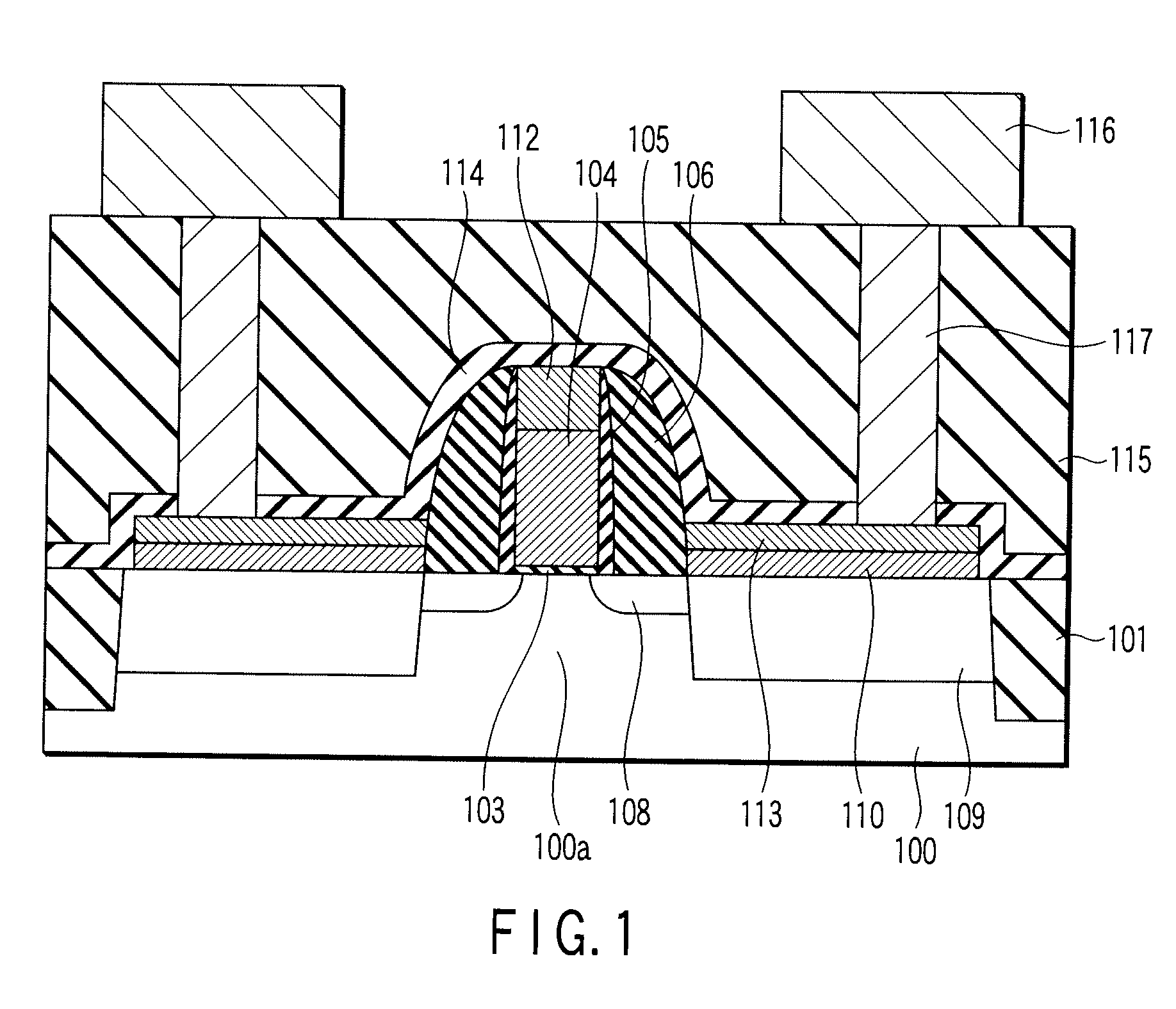 Semiconductor device including misfet