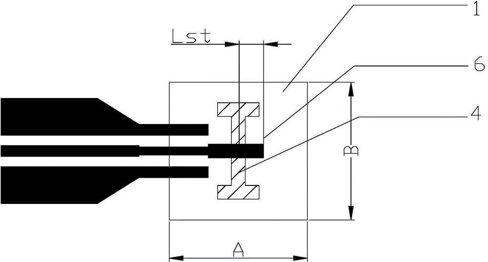 Vertical coupled feeding structure applied to millimeter-wave microstrip antenna