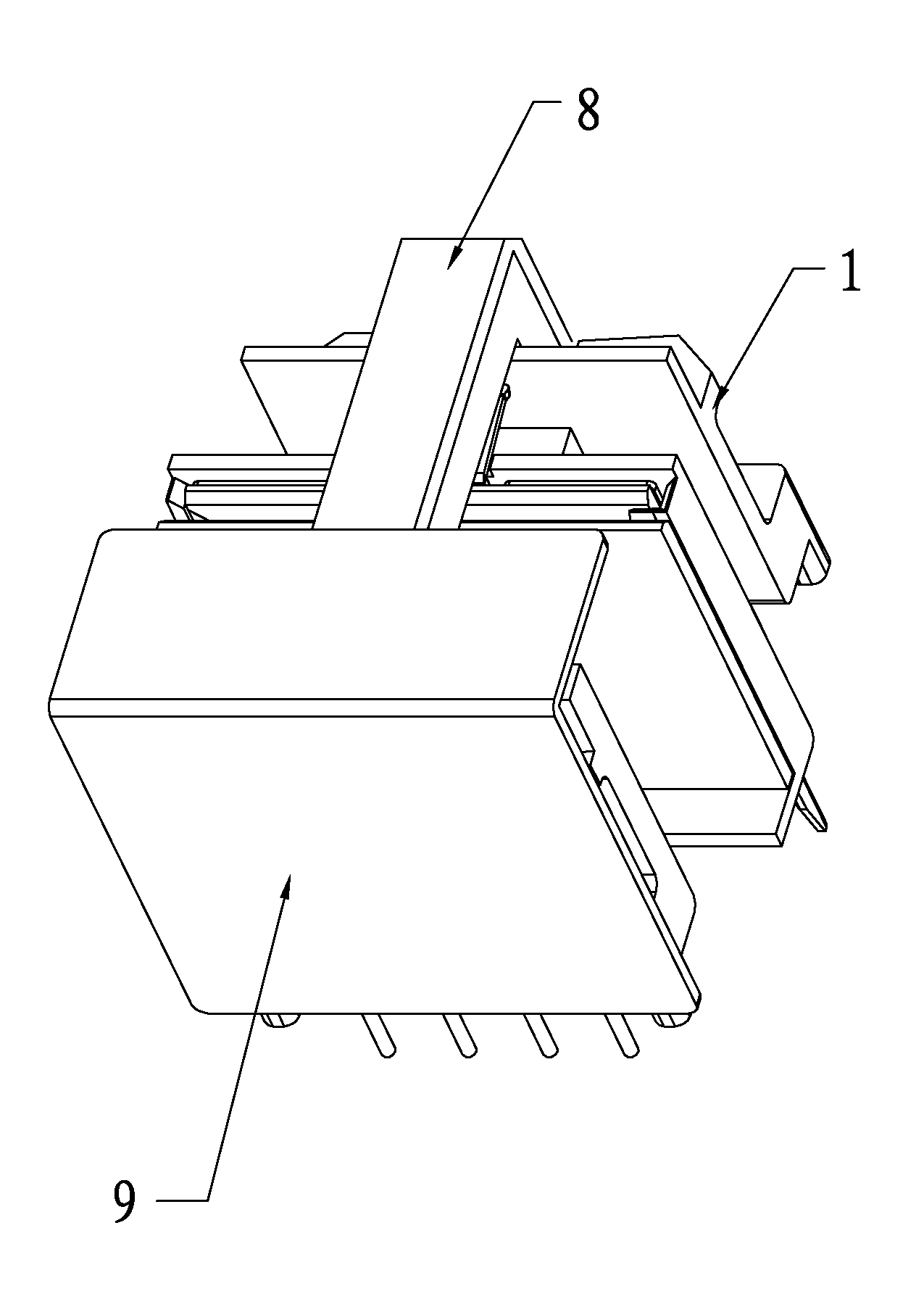 Ultrathin high-frequency magnetic core transformer and production process thereof