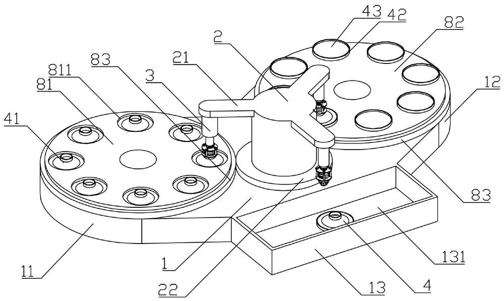 Trap press-fitting equipment