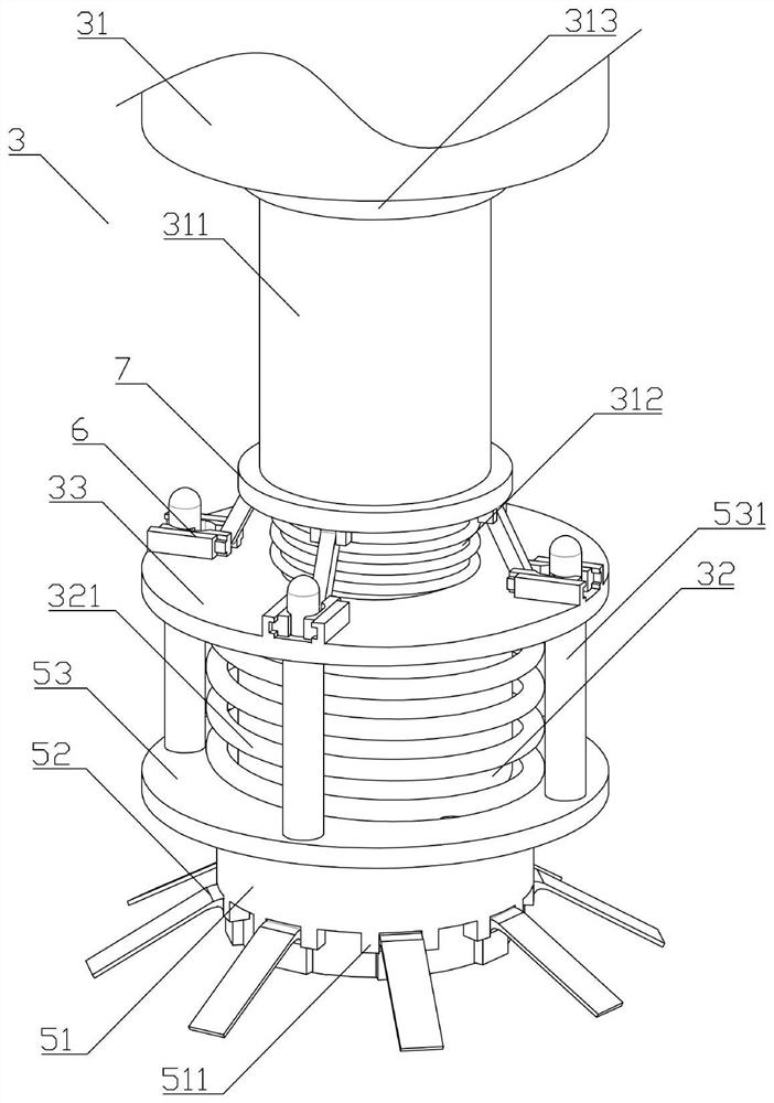 Trap press-fitting equipment