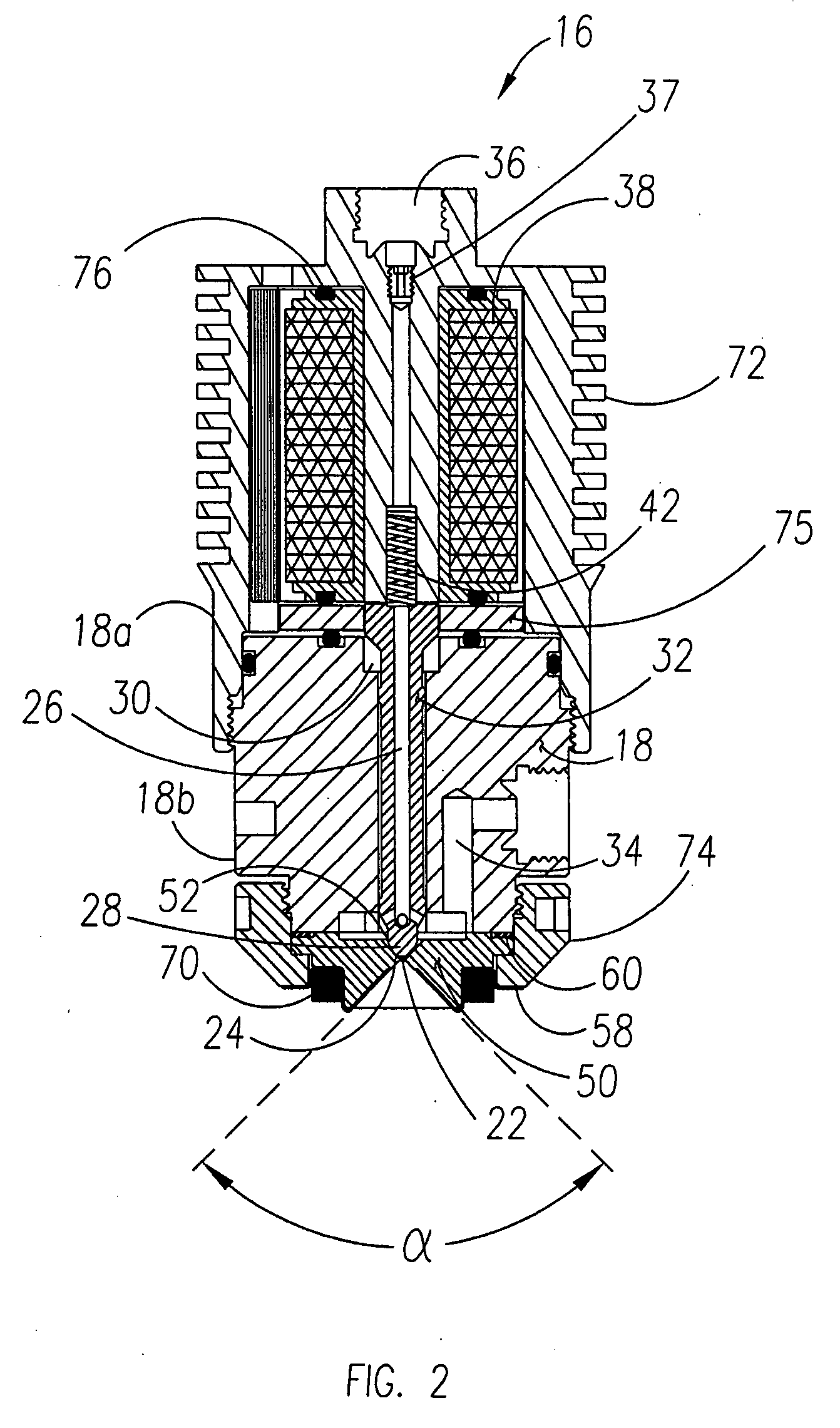 Methods and apparatus for injecting atomized fluid