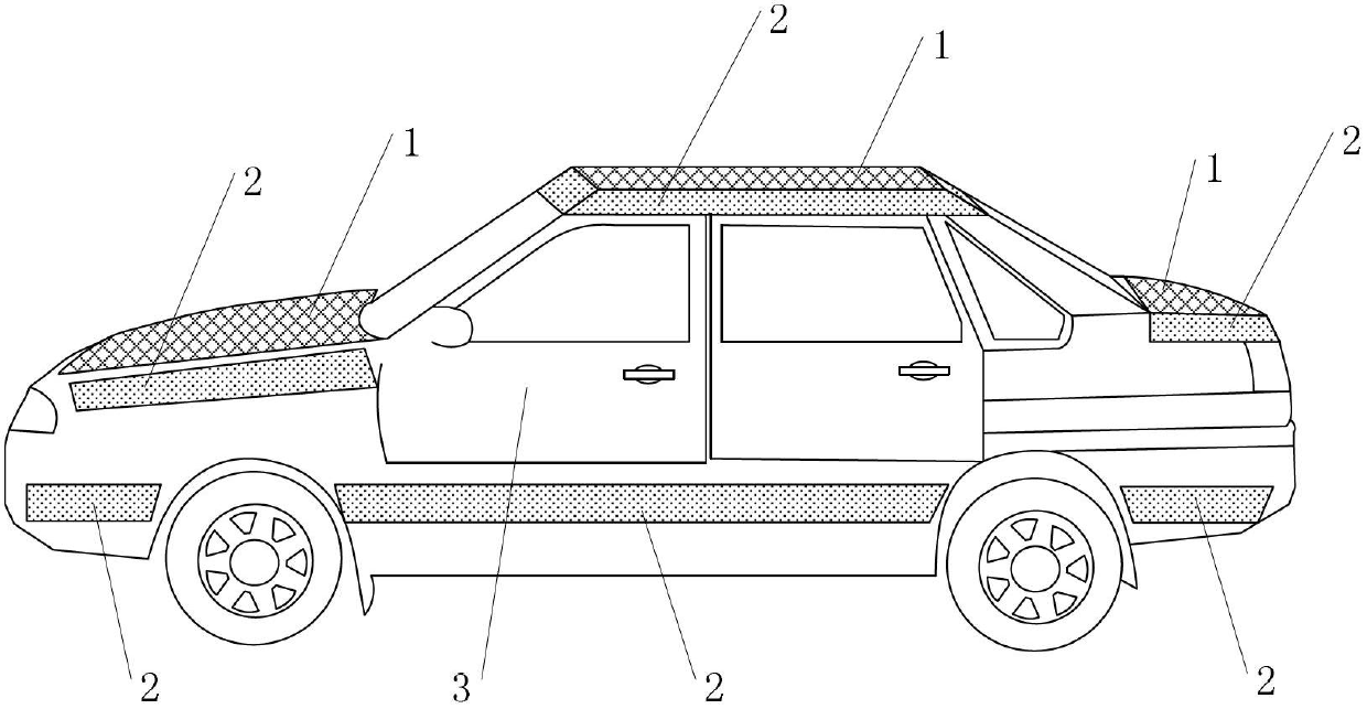 Photovoltaic and wind power generation hybrid electric vehicle