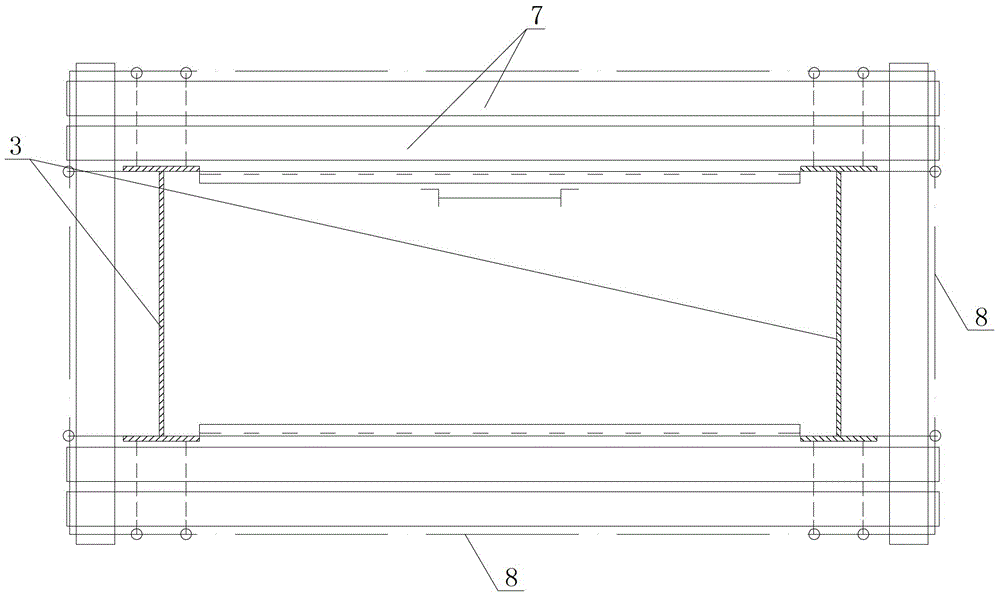 A method for installing the steel skeleton of a large-scale steel structure factory building