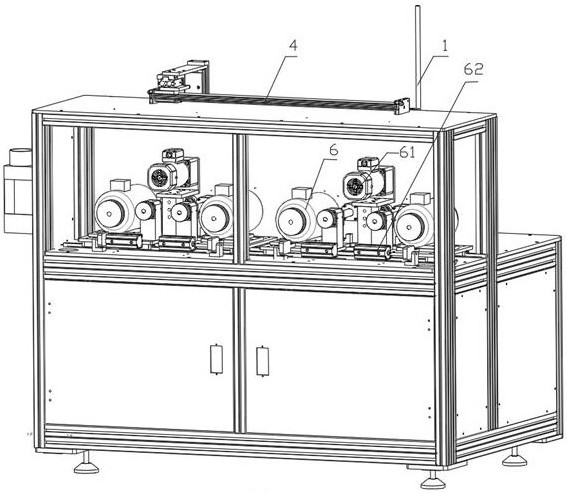 Double-station polishing machine for ceramic wire guide and polishing method of double-station polishing machine