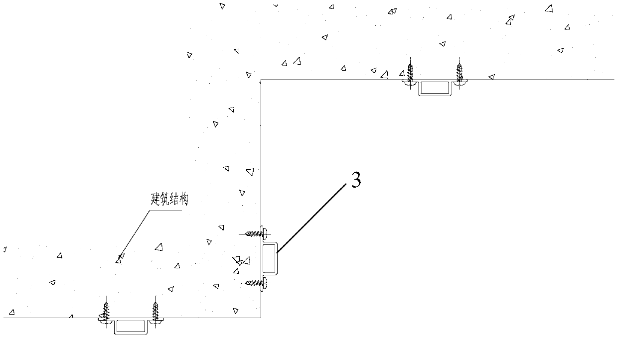 Aluminum alloy wall for building decoration and related building decoration