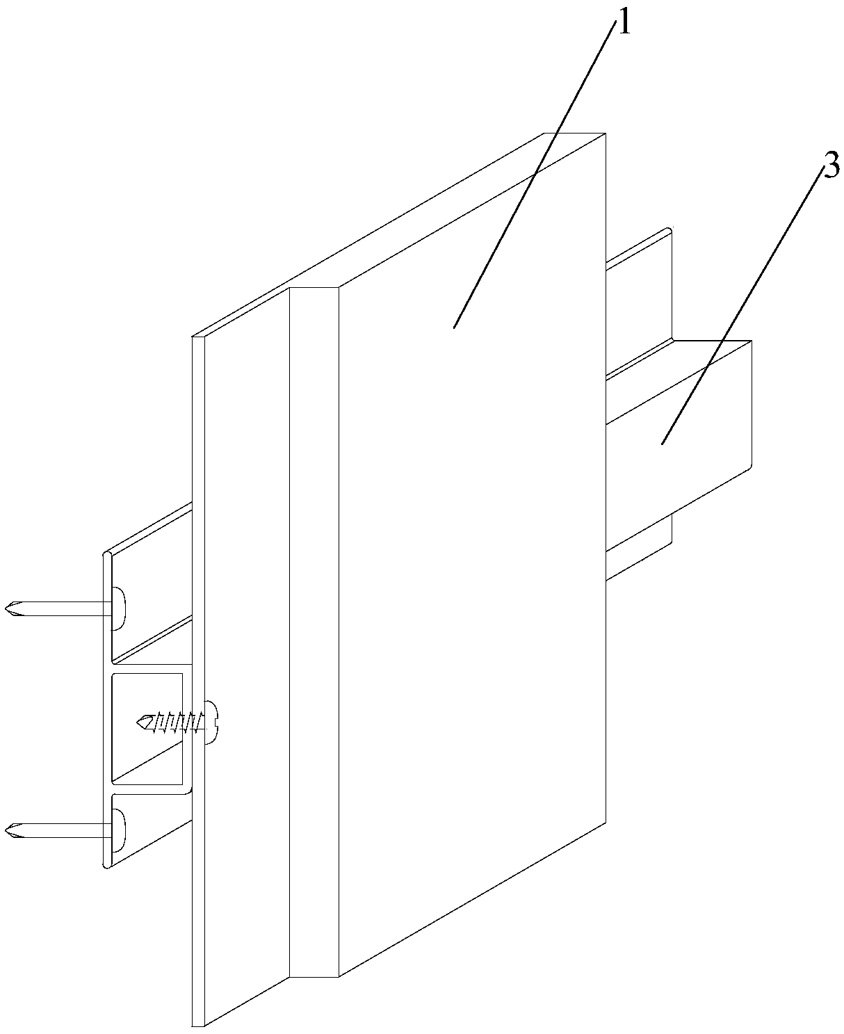 Aluminum alloy wall for building decoration and related building decoration